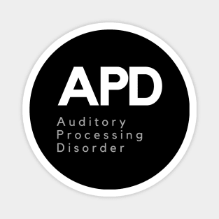 APD - Auditory Processing Disorder Magnet